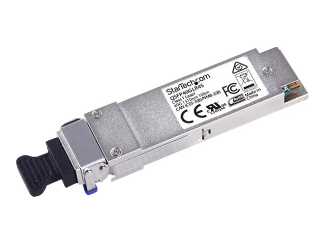 StarTech.com 40 Gigabit Fiber 40GBase-LR4 QSFP+ Transceiver Modul - Cisco QSFP-40G-LR4 kompatibel - SM - 10 km - 1270 zu 1330nm - QSFP+-Transceivermodul (gleichwertig mit: Cisco QSFP-40G-LR4-S)
