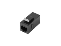 Lanberg KSU6-3000 - Flach - Schwarz - RJ-45 - RJ-45 - Weiblich - Weiblich