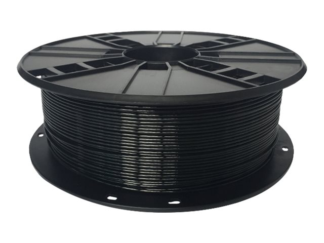Gembird Schwarz - 1 kg - Rolle - PTEG-Filament (3D)