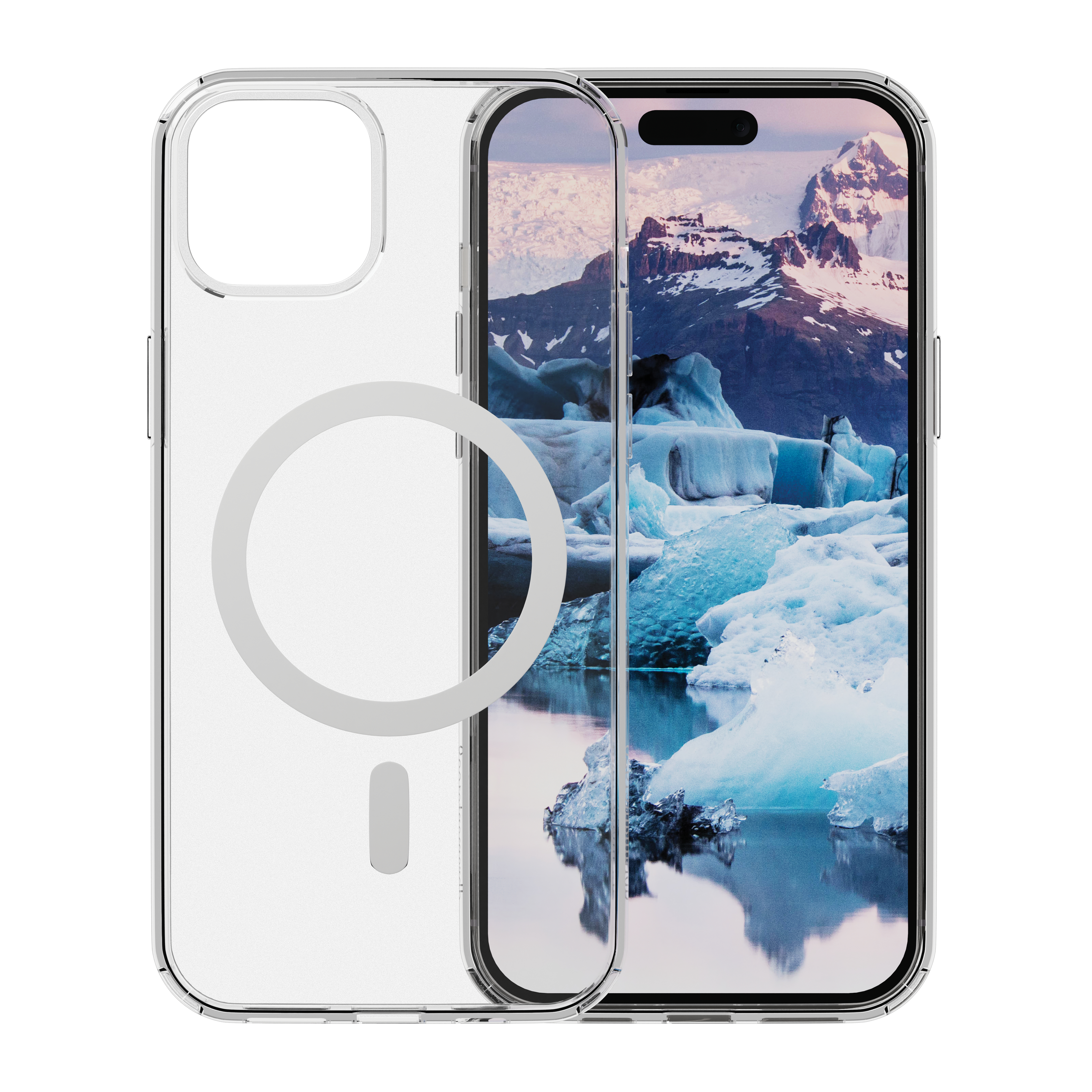 dbramante1928 Iceland Pro MagSafe funda para tel�fono m�vil Transparente, Blanco