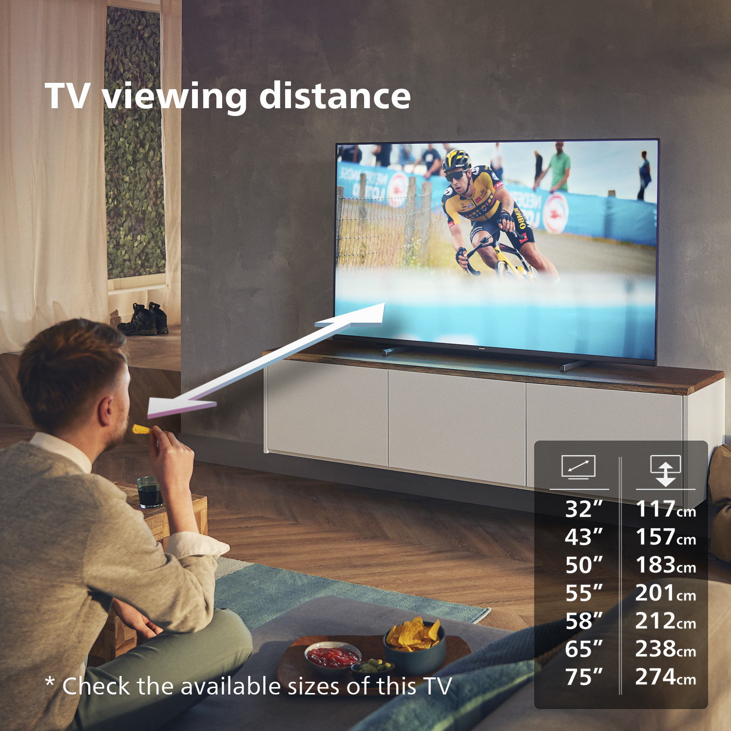 Philips 75PUS7608 - 189 cm (75) Diagonalklasse 7600 Series LCD-TV mit LED-Hintergrundbeleuchtung - Smart TV - 4K UHD (2160p)