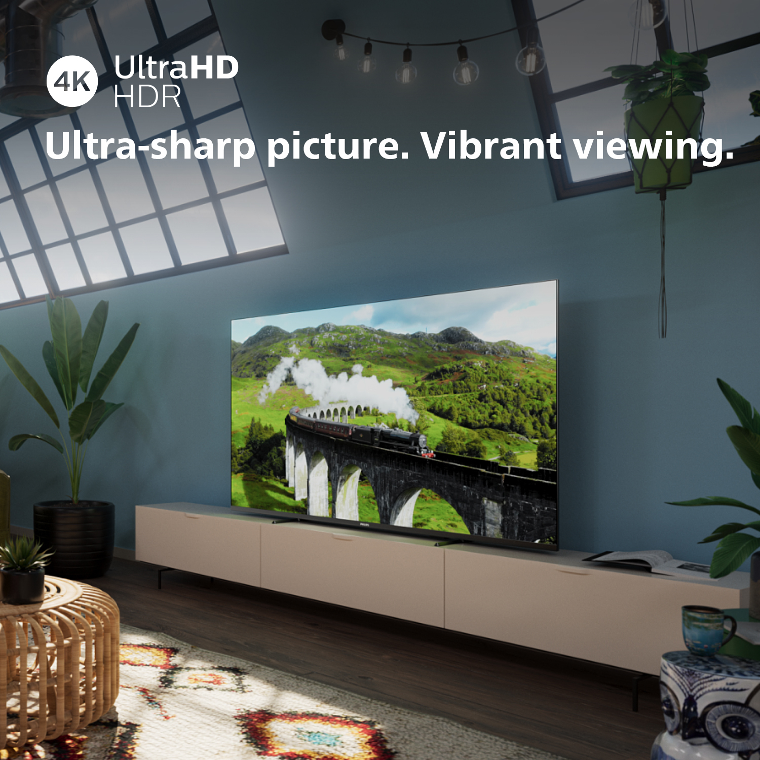 Philips 75PUS7608 - 189 cm (75) Diagonalklasse 7600 Series LCD-TV mit LED-Hintergrundbeleuchtung - Smart TV - 4K UHD (2160p)
