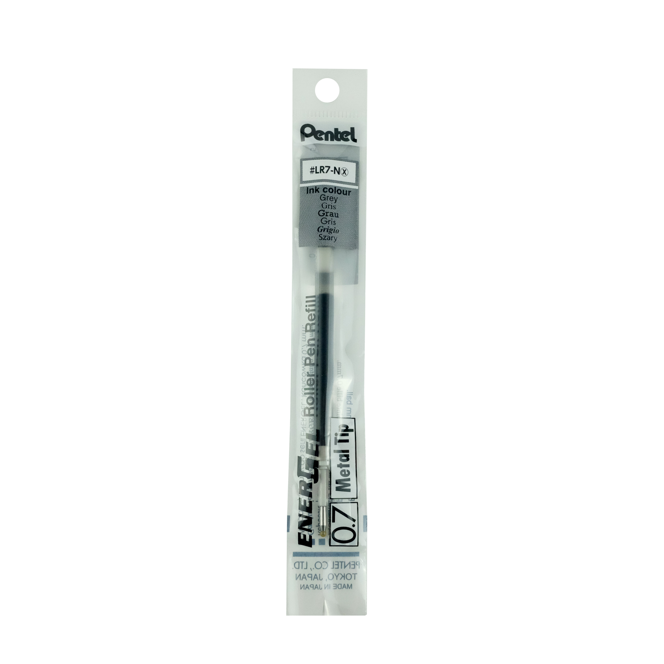 Pentel Energel LR7 Gris 1 pieza(s)