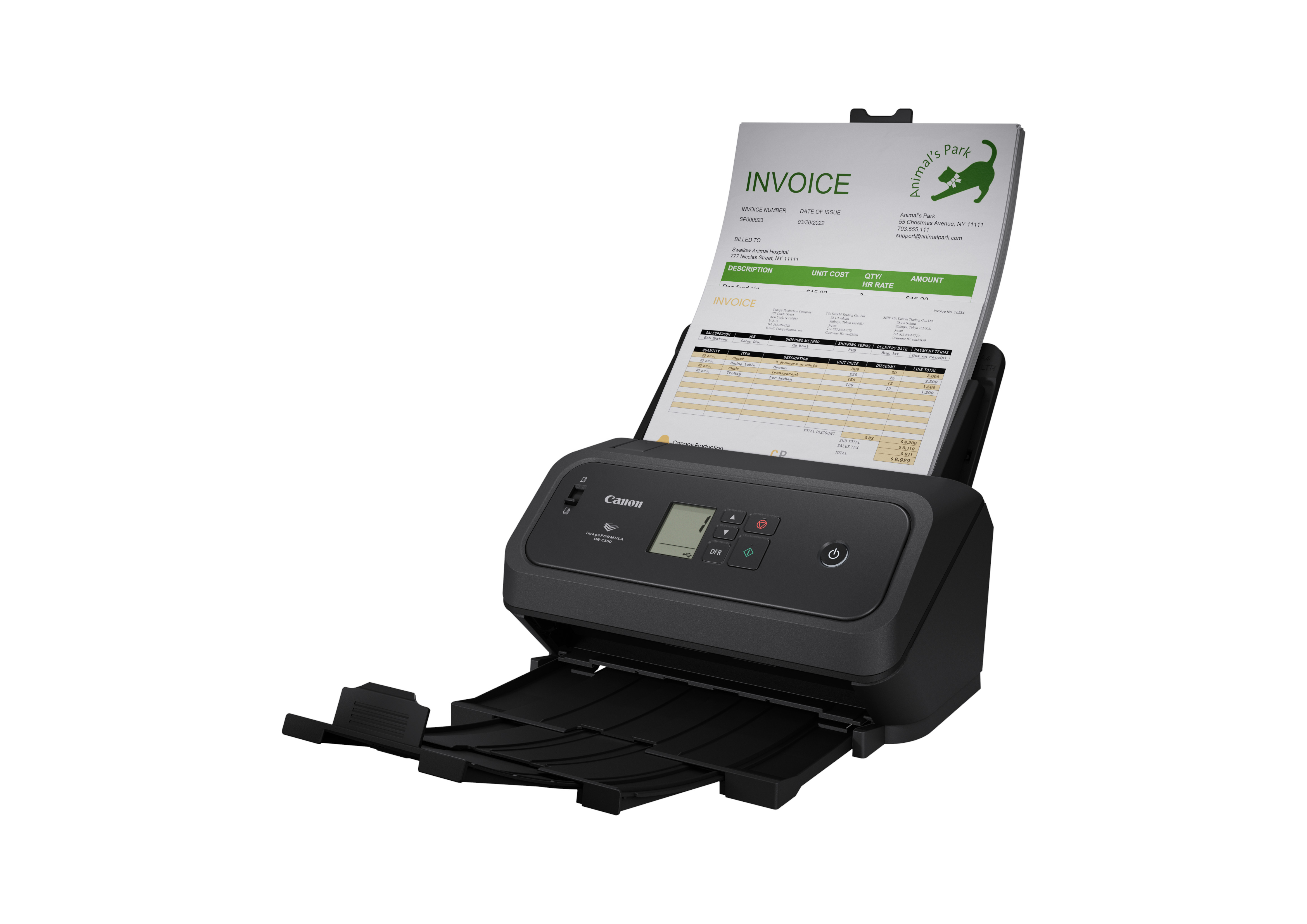 Canon 7291C003 escaner Esc�ner con alimentador autom�tico de documentos (ADF) 600 x 600 DPI A4 Negro