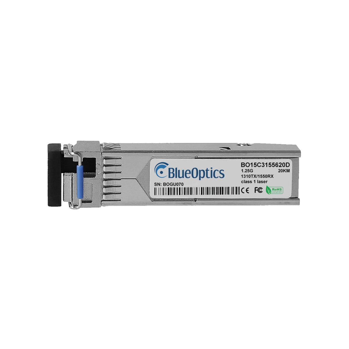 BlueOptics SFPGLX20B13D-w-BO module �metteur-r�cepteur de r�seau Fibre optique 1250 Mbit/s SFP