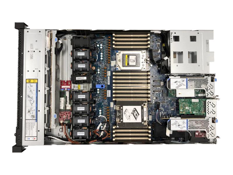 Lenovo ThinkSystem SR645 serveur 0 Go Rack (1 U) AMD EPYC 7203 2,8 GHz 32 Go DDR4-SDRAM 1100 W