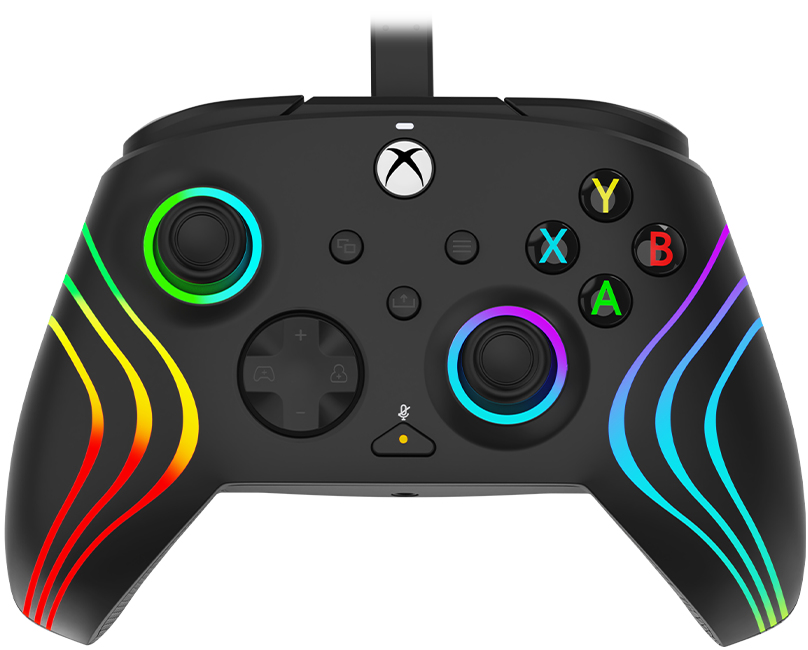 Xbox Series X|S & PC Black Afterglow Wave Controller