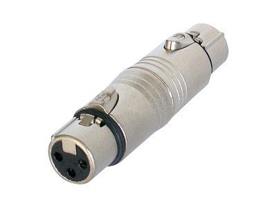 Neutrik Audiokoppler - XLR3 weiblich zu XLR3