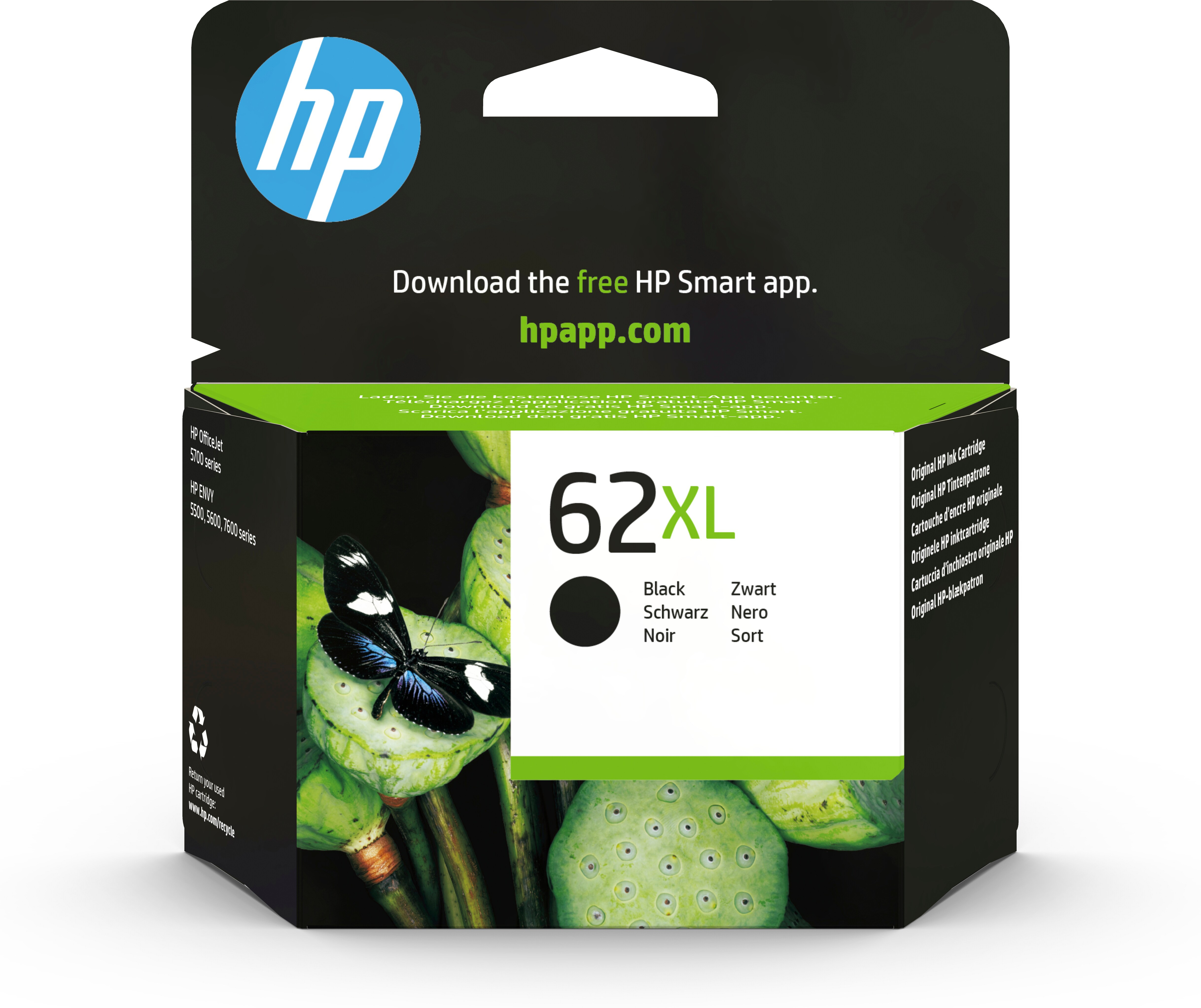 HP 62XL cartouche dencre noire grande capacit� authentique