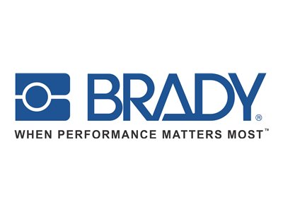Brady 110893 Negro, Blanco Etiqueta para impresora autoadhesiva