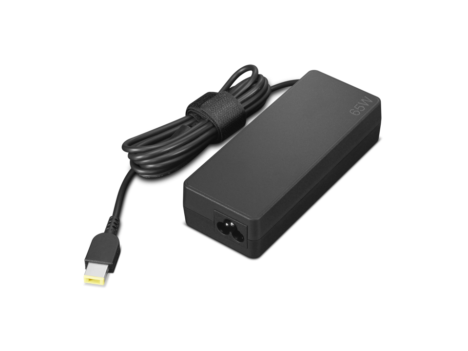 Lenovo 4X21J08876 adaptador e inversor de corriente Interior 65 W Negro