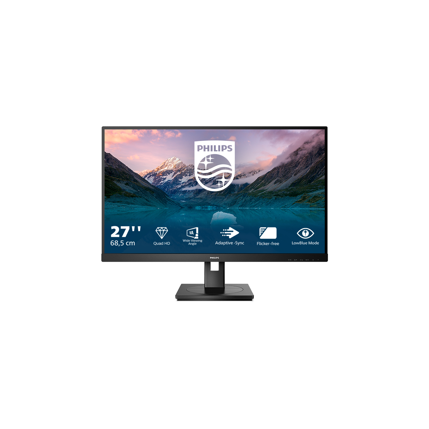 Philips 275S9JML/00 �cran plat de PC 68,6 cm (27) 2560 x 1440 pixels Noir