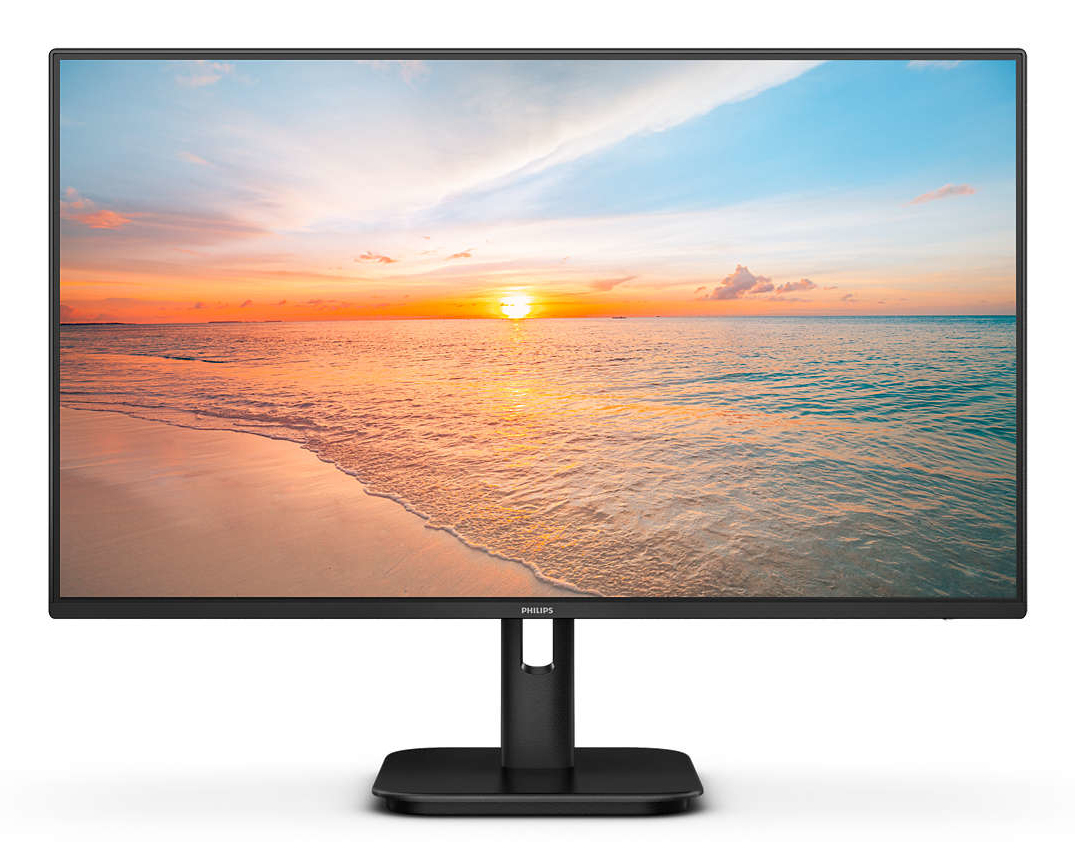 Philips 1000 series 24E1N1200A/00 LED display 60.5 cm (23.8) 1920 x 1080 pixels Full HD LCD Black