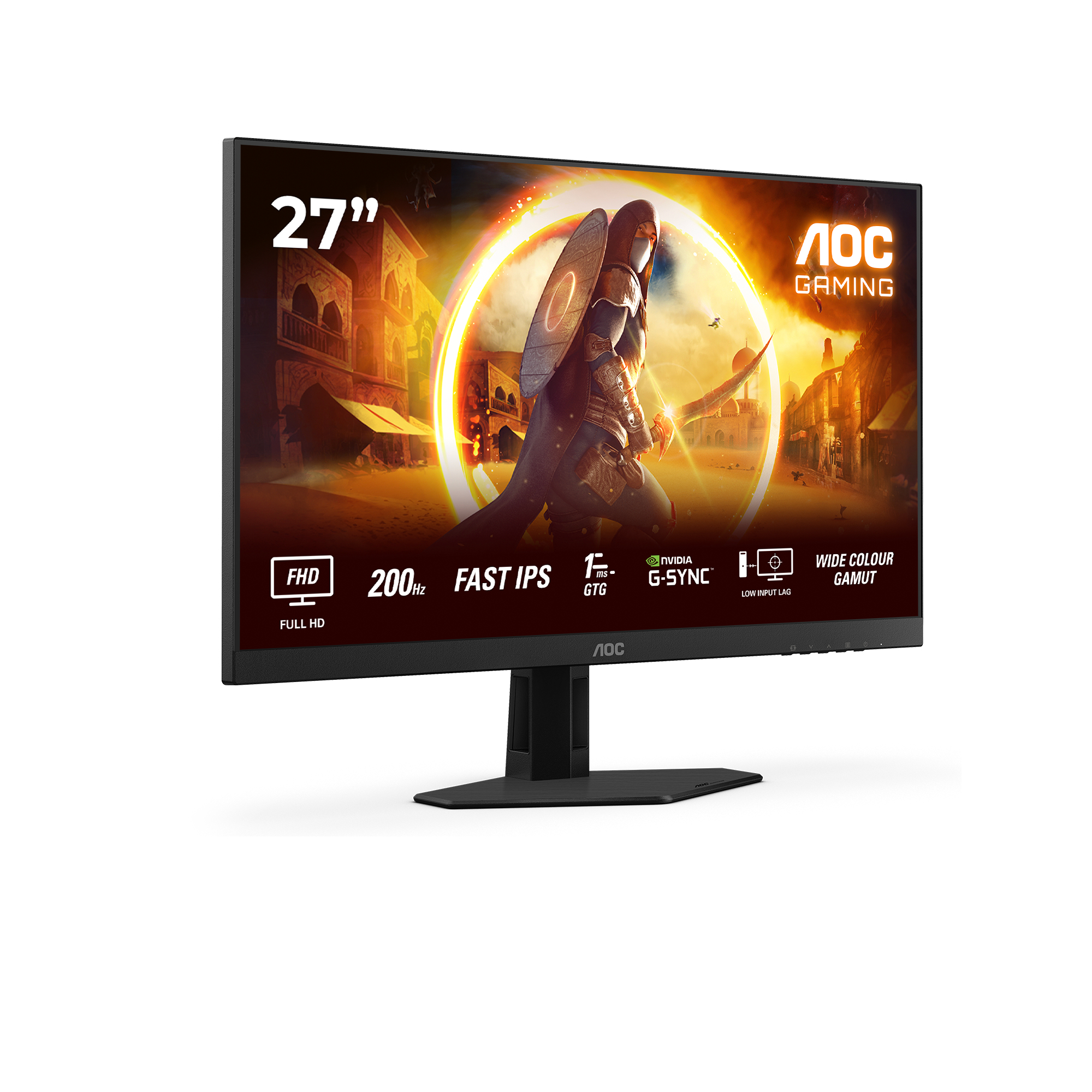 AOC G4 27G4HRE computer monitor 68.6 cm (27) 1920 x 1080 pixels Full HD LED Black, Red