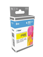 ASTAR AS15398 - Tinte auf Pigmentbasis - Gelb - Brother - DCP-J4110DW - MFC-J4410DW - MFC-J4510DW - MFC-4610DW - MFC-4710DW - 1200 Seiten - LC-125XLY