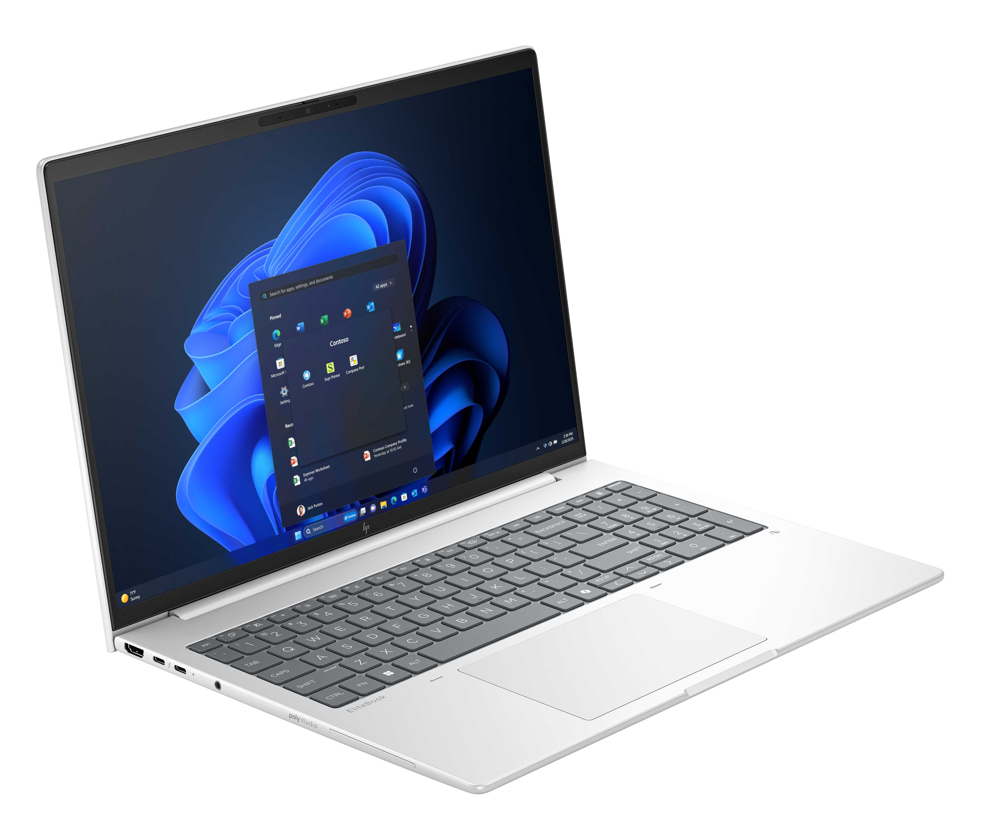 HP EliteBook 8 G1i Notebook AI - Intel Core Ultra 5 225U / 1.5 GHz - Win 11 Pro - Intel Arc Graphics - 16 GB RAM - 1 TB SSD NVMe - 40.6 cm (16)
