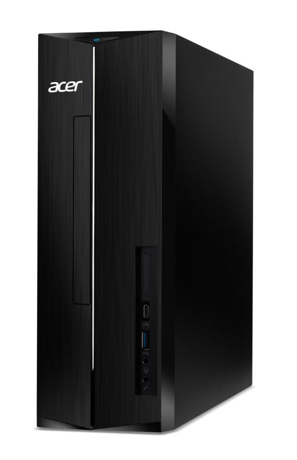 Acer Aspire XC-1715 - Compact Tower - N-series N150 / 800 MHz - RAM 8 GB - SSD 512 GB - Intel Graphics - Wi-Fi 6E, Bluetooth, 1GbE - WLAN: 802.11a/b/g/n/ac/ax (Wi-Fi 6E)