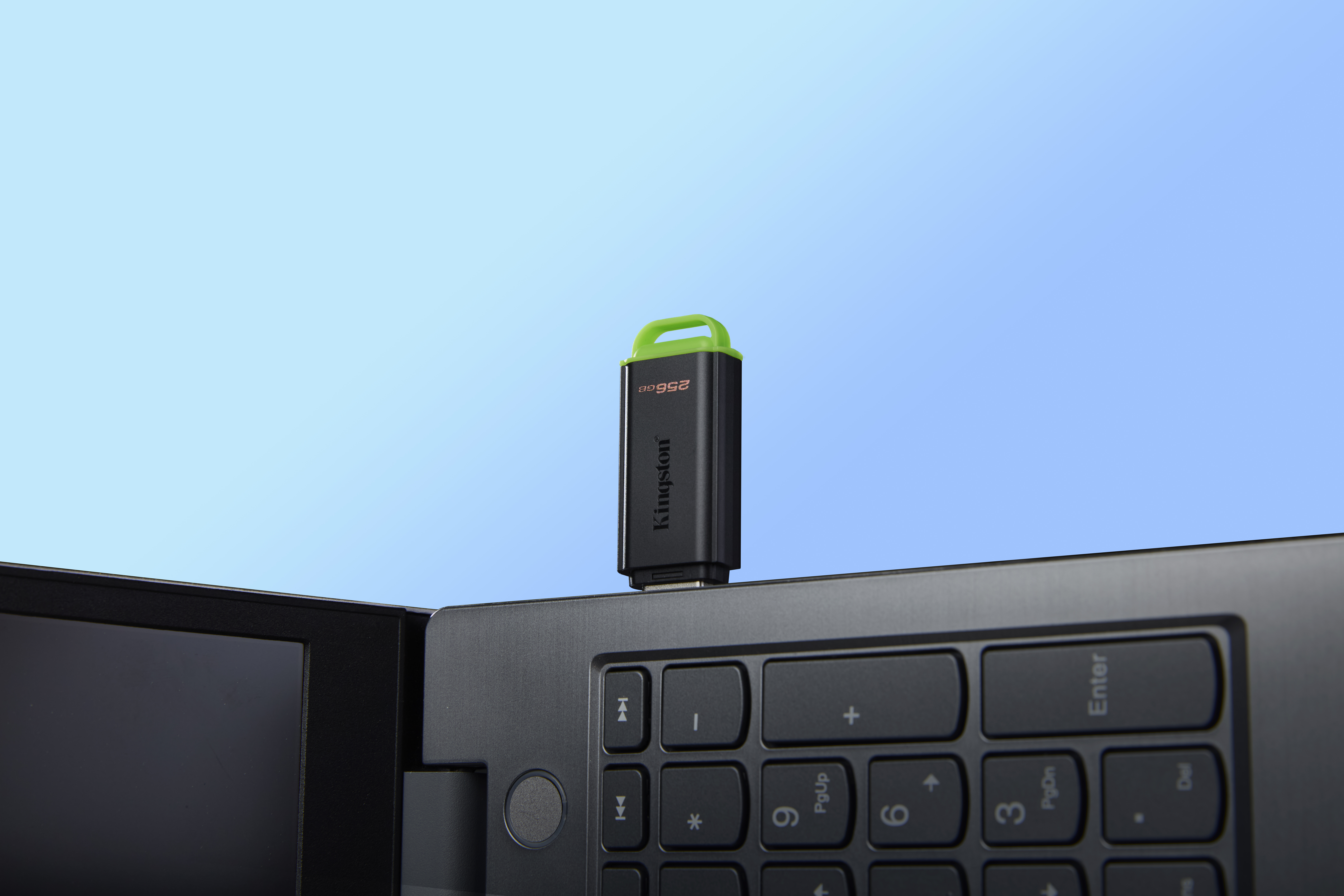 Kingston Technology DataTraveler 256GB USB portatile 3.2 Gen 1 Exodia Nero + Verde