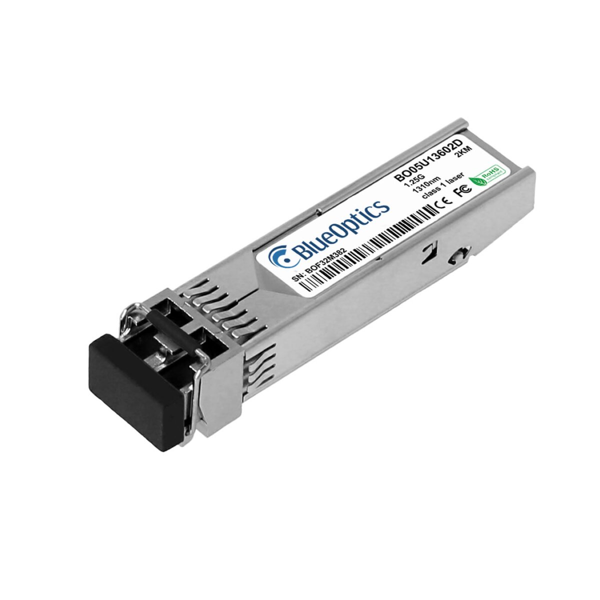 BlueOptics SFP-1G-MMF-2KM-HU-BO modulo del ricetrasmettitore di rete Fibra ottica 1250 Mbit/s
