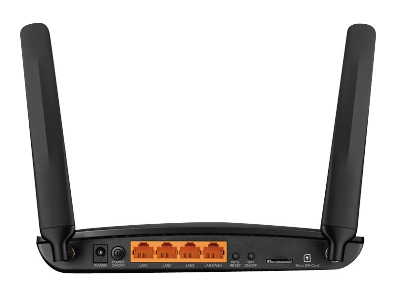 TP-Link TL-MR6400 routeur sans fil Fast Ethernet Monobande (2,4 GHz) 4G Noir