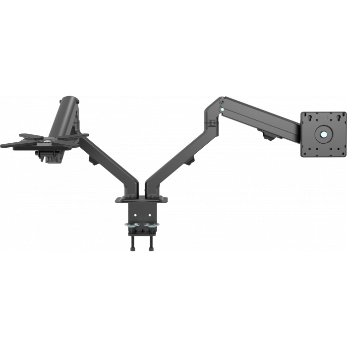Vision VFM-DAD/4 supporto da tavolo per Tv a schermo piatto 68,6 cm (27) Nero Scrivania