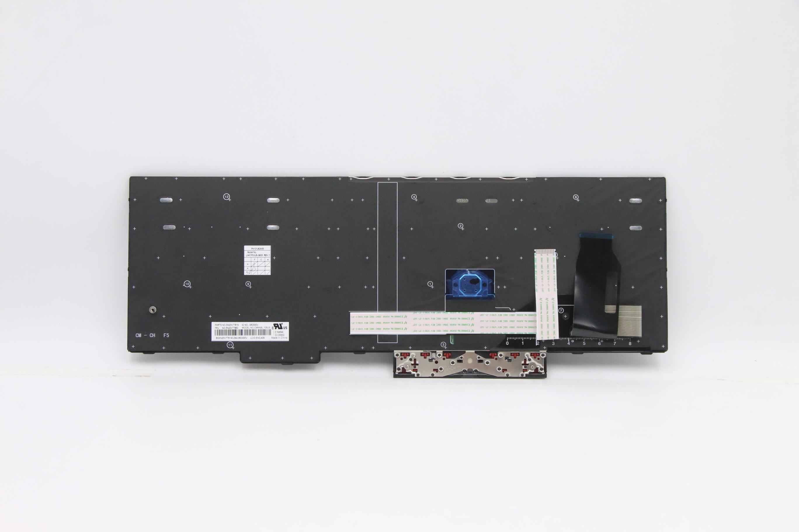 Lenovo Primax - Ersatztastatur Notebook - mit Trackpoint, UltraNav