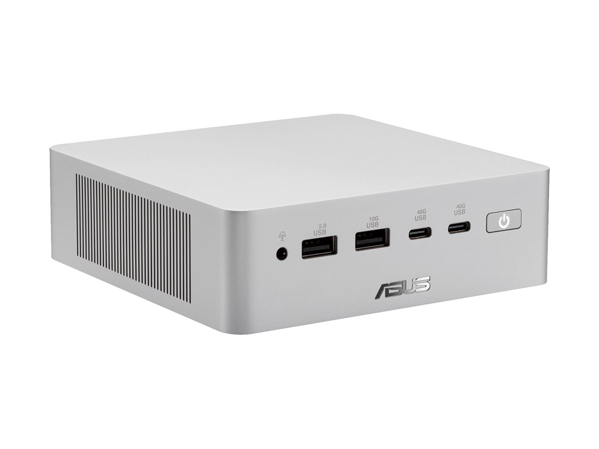 ASUS Ascent QN10 QN10-VQ0008NN Copilot+ PC Snapdragon X2E-88-100 32 GB LPDDR5x-SDRAM 512 GB SSD Windows 11 Pro Mini PC Silver
