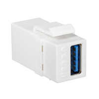 LogiLink Keystone In-Line Coupler - Gender Changer USB - USB Typ A (W)