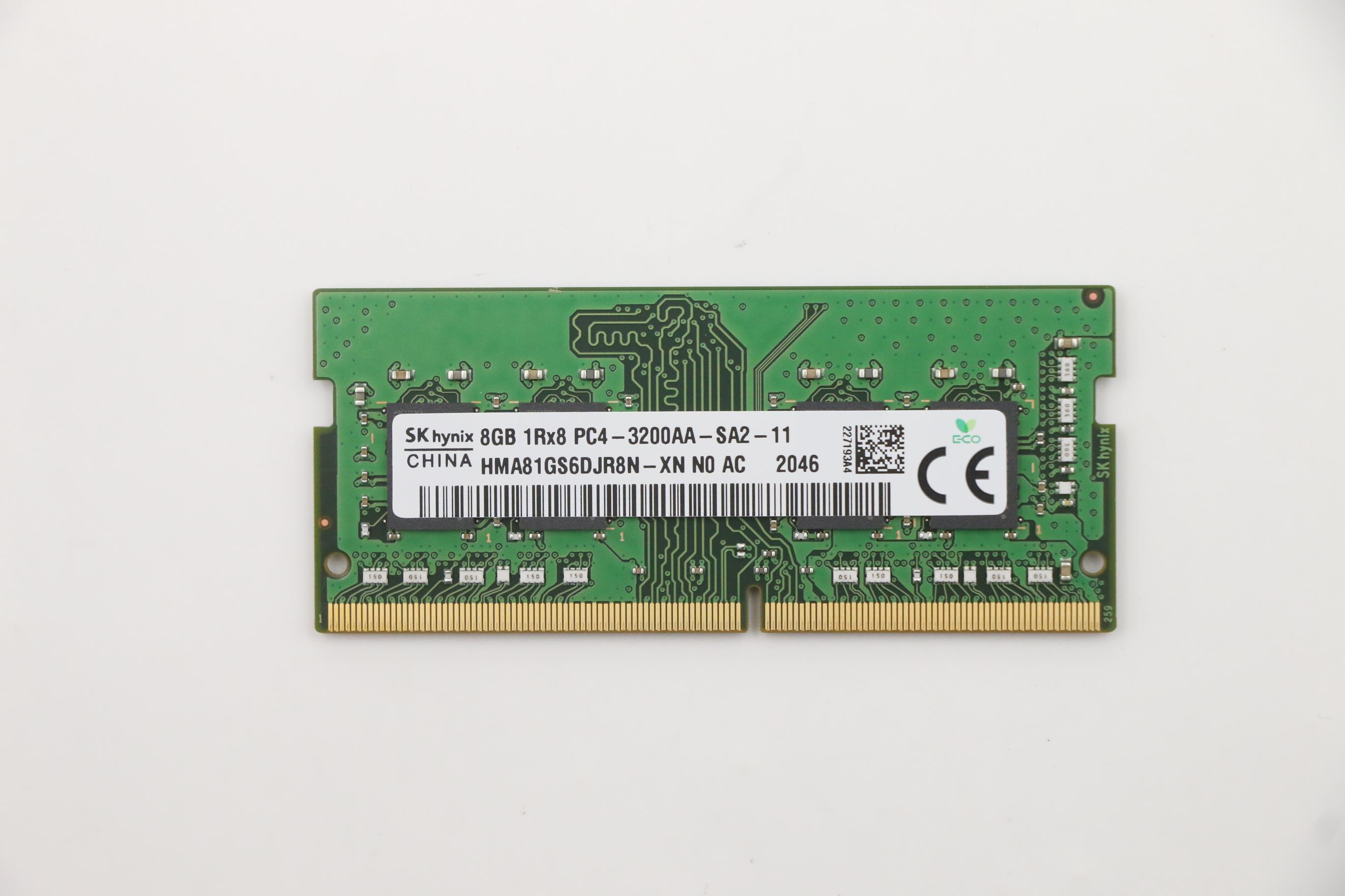 Lenovo 5M30V06795 module de m�moire 8 Go 1 x 8 Go DDR4 3200 MHz