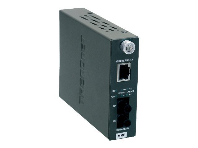 TRENDnet TFC-110MST Trendnet TFC-110MST network media converter 200  Mbit/s 1300 nm Multi-mode Grey