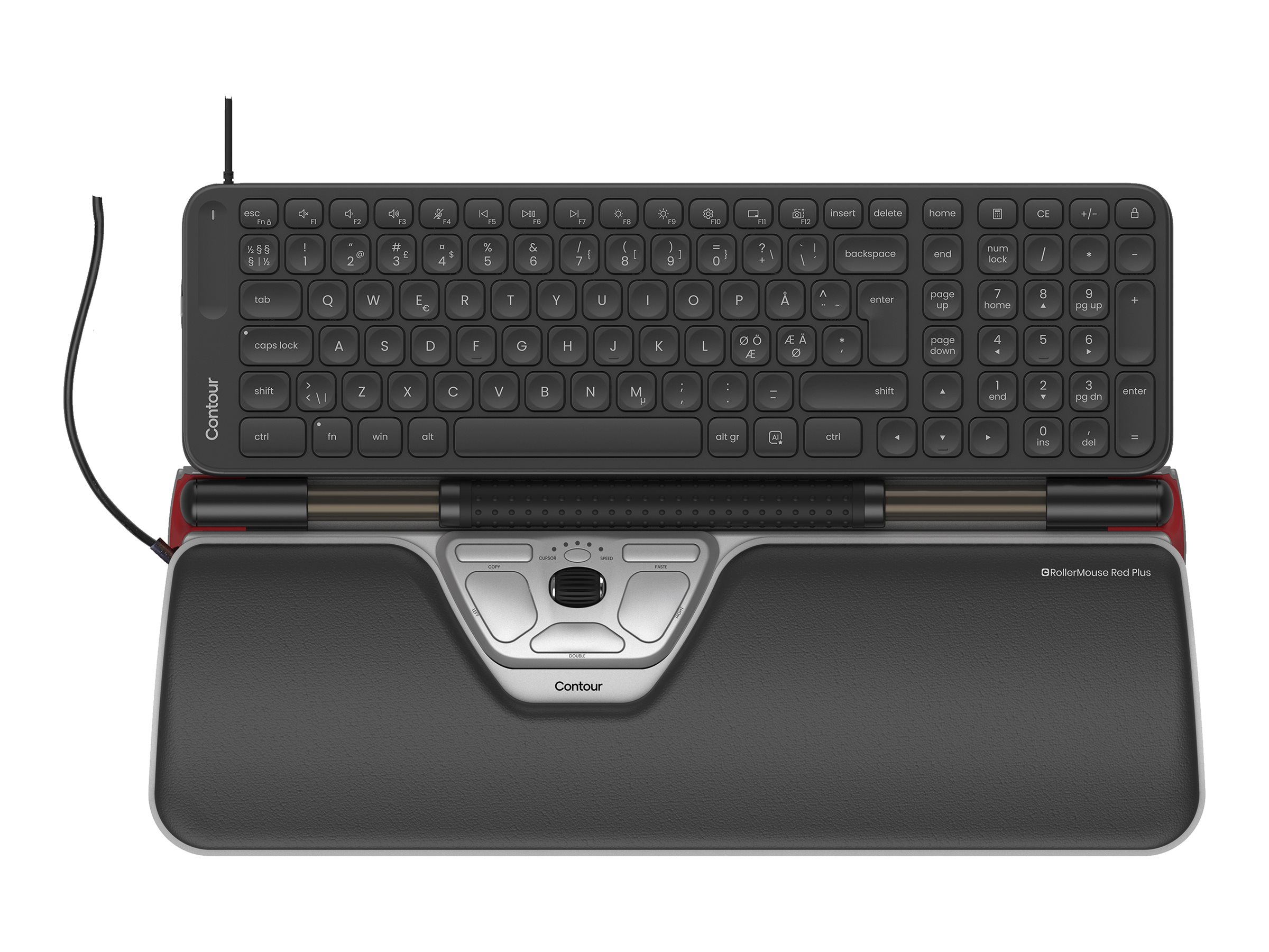 Contour RollerMouse - Tastatur-und-Maus-Set