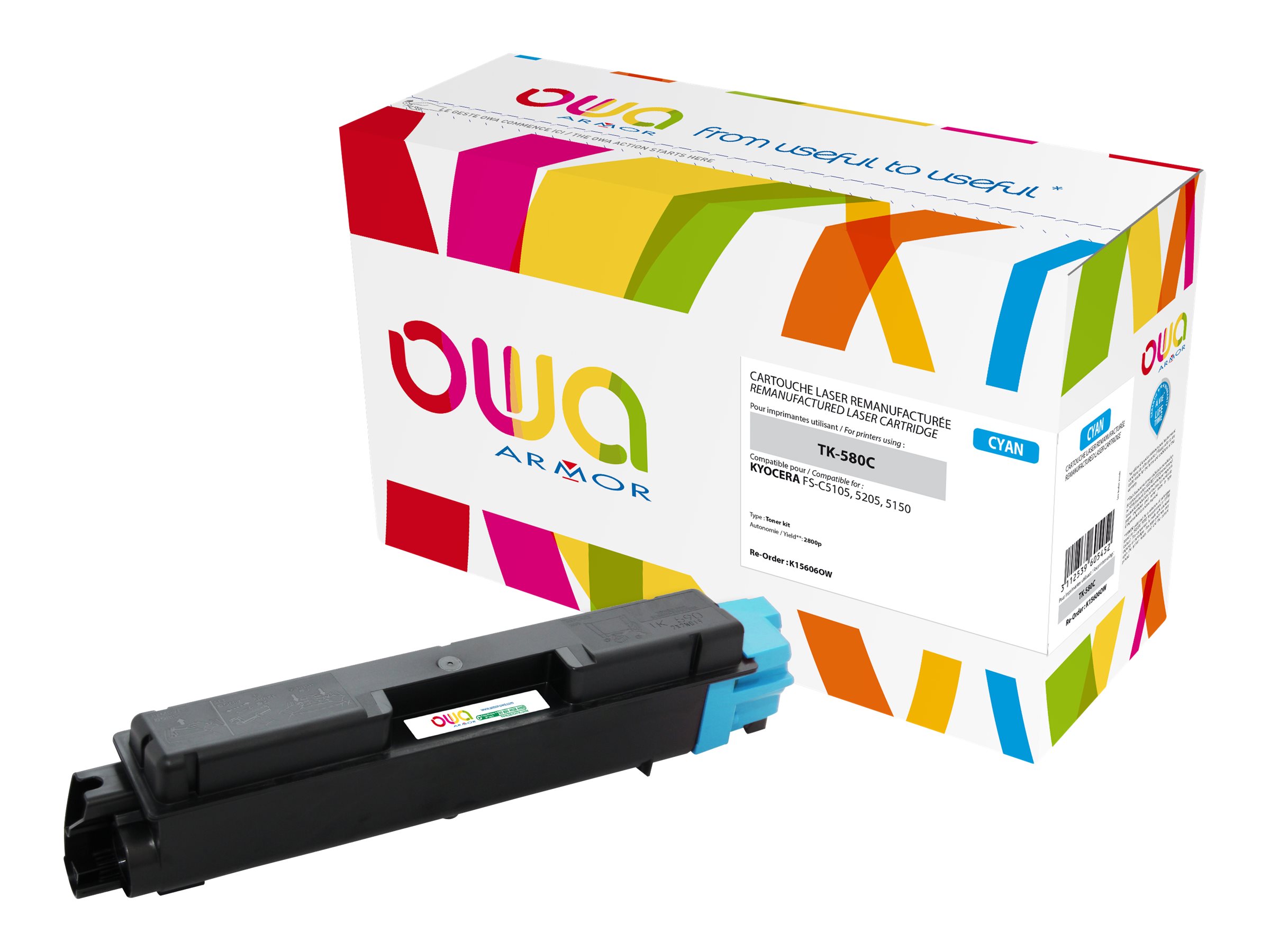 Armor K15606OW toner cartridge 1 pc(s) Cyan