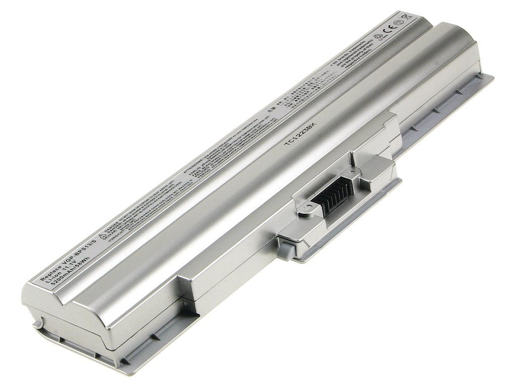 2-Power 10.8v, 6 cell, 56Wh Laptop Battery - replaces VGN-NW20