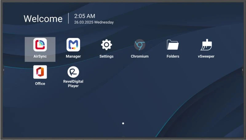 Viewsonic CDE6514-2C �cran daffichage dynamique �cran plat de signalisation num�rique 165,1 cm (65) LCD Wifi 500 cd/m� 4K Ultra HD Noir Int�gr� dans le processeur Android 14 24/7