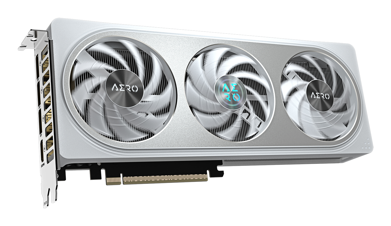 GIGABYTE GeForce RTX 5060 Ti AERO OC 16G Carte Graphique 16 Go GDDR7, 128 bits, PCI-E 5.0, 2647MHz Fr�quence du processeur, 3 x DisplayPort, 1 x HDMI, GV-N506TAERO OC-16GD