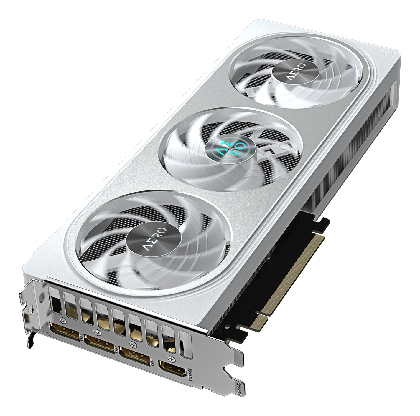 GIGABYTE GeForce RTX 5060 Ti AERO OC 16G Carte Graphique 16 Go GDDR7, 128 bits, PCI-E 5.0, 2647MHz Fr�quence du processeur, 3 x DisplayPort, 1 x HDMI, GV-N506TAERO OC-16GD