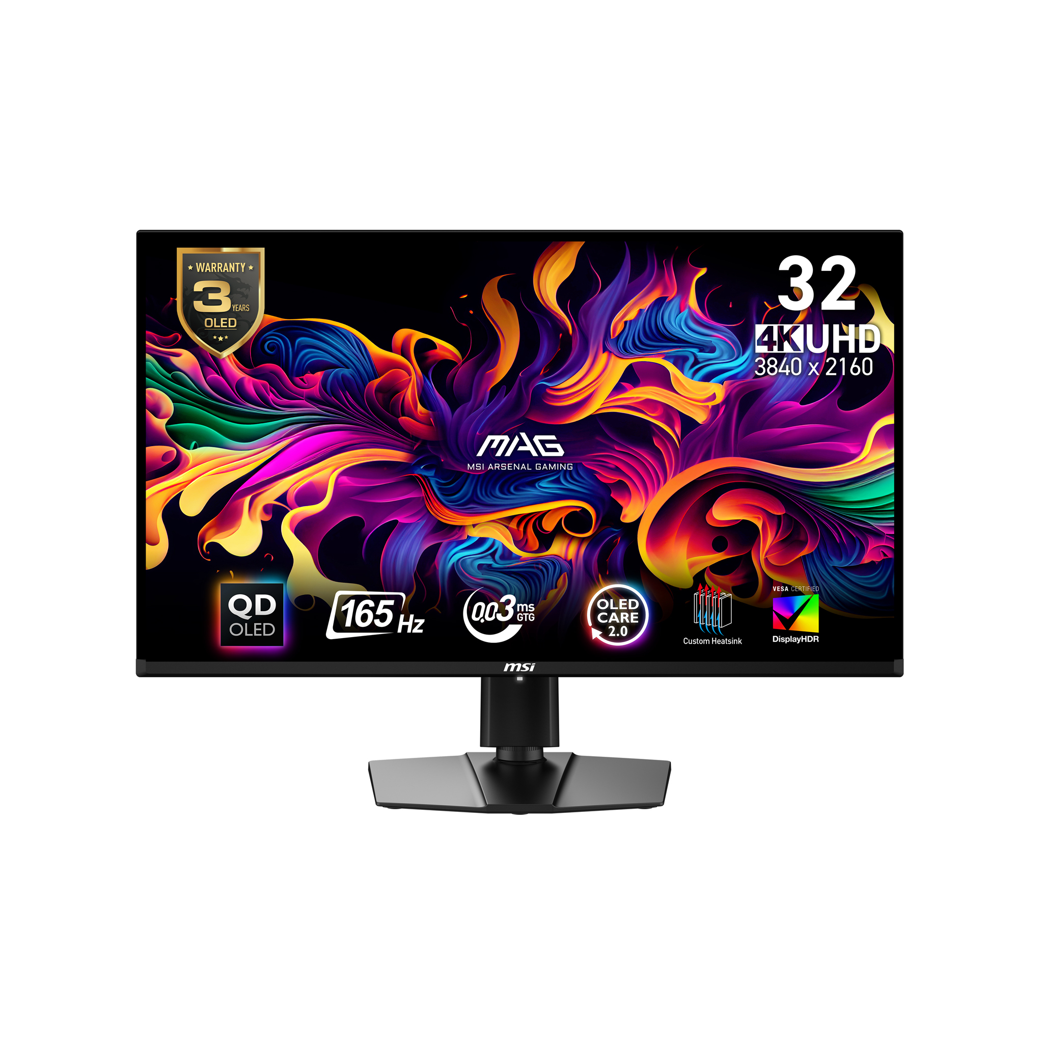 MSI MAG 321UPDE - OLED-Monitor - Gaming - 81.3 cm (32)