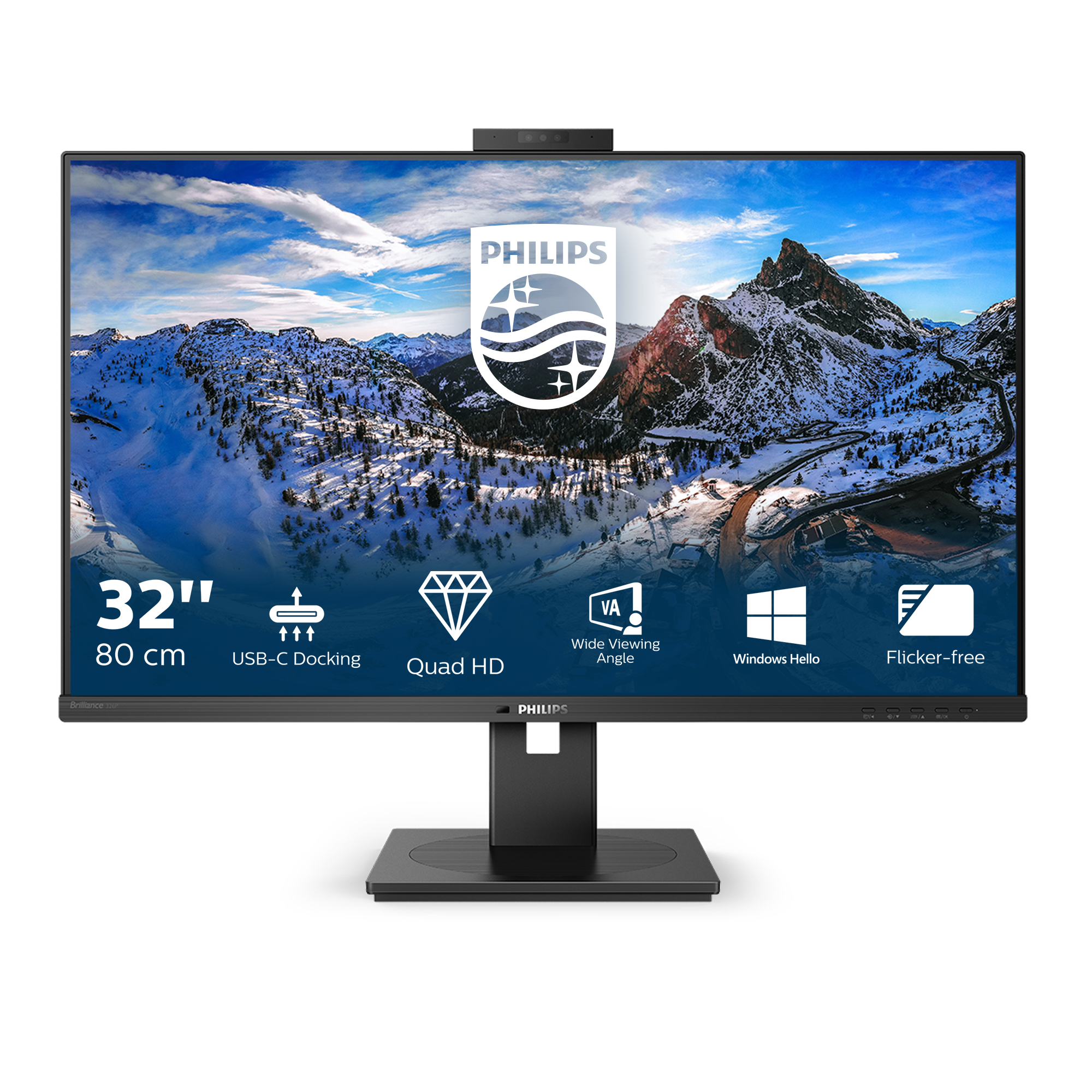 Philips P-line 326P1H - LED-Monitor - 81.3 cm (32)