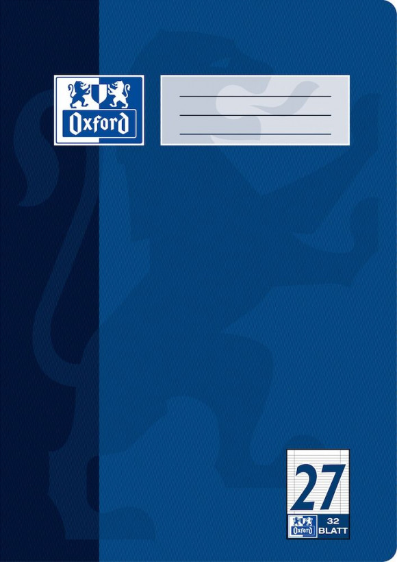 Oxford 100050331 cuaderno y block A4 Azul