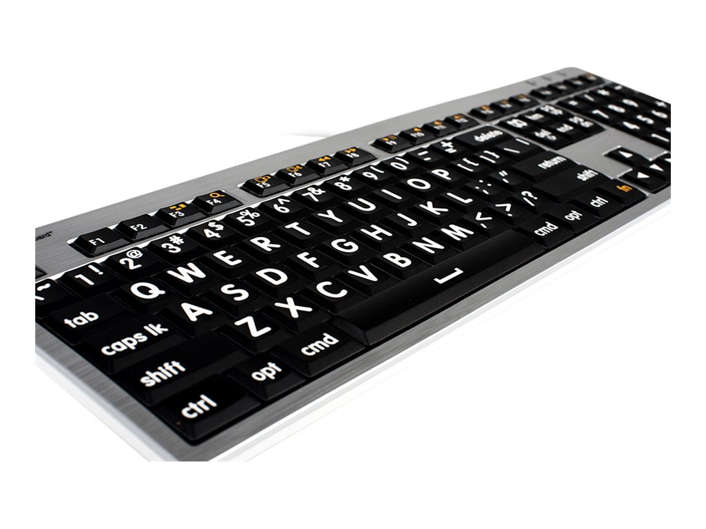 Logickeyboard Largeprint AlbA - Tastatur - USB