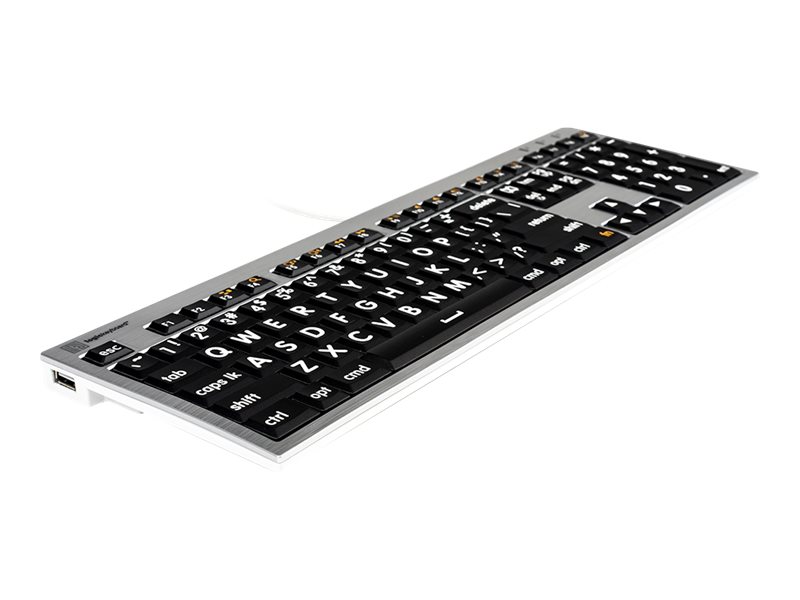 Logickeyboard Largeprint AlbA - Tastatur - USB