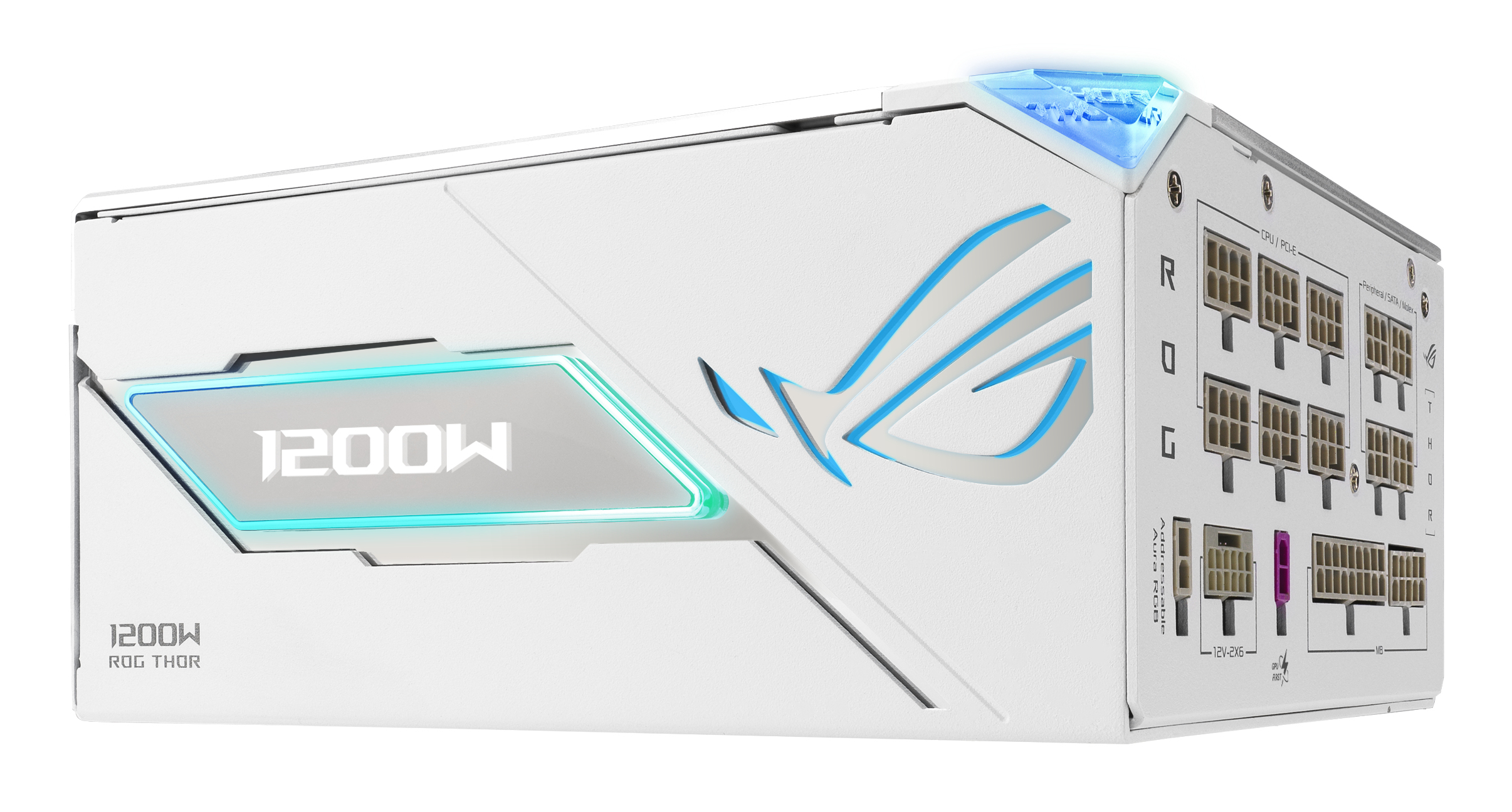 ASUS ROG -THOR-1200P3-WHITE-GAMING-E unidad de fuente de alimentaci�n 1200 W 24-pin ATX ATX Blanco