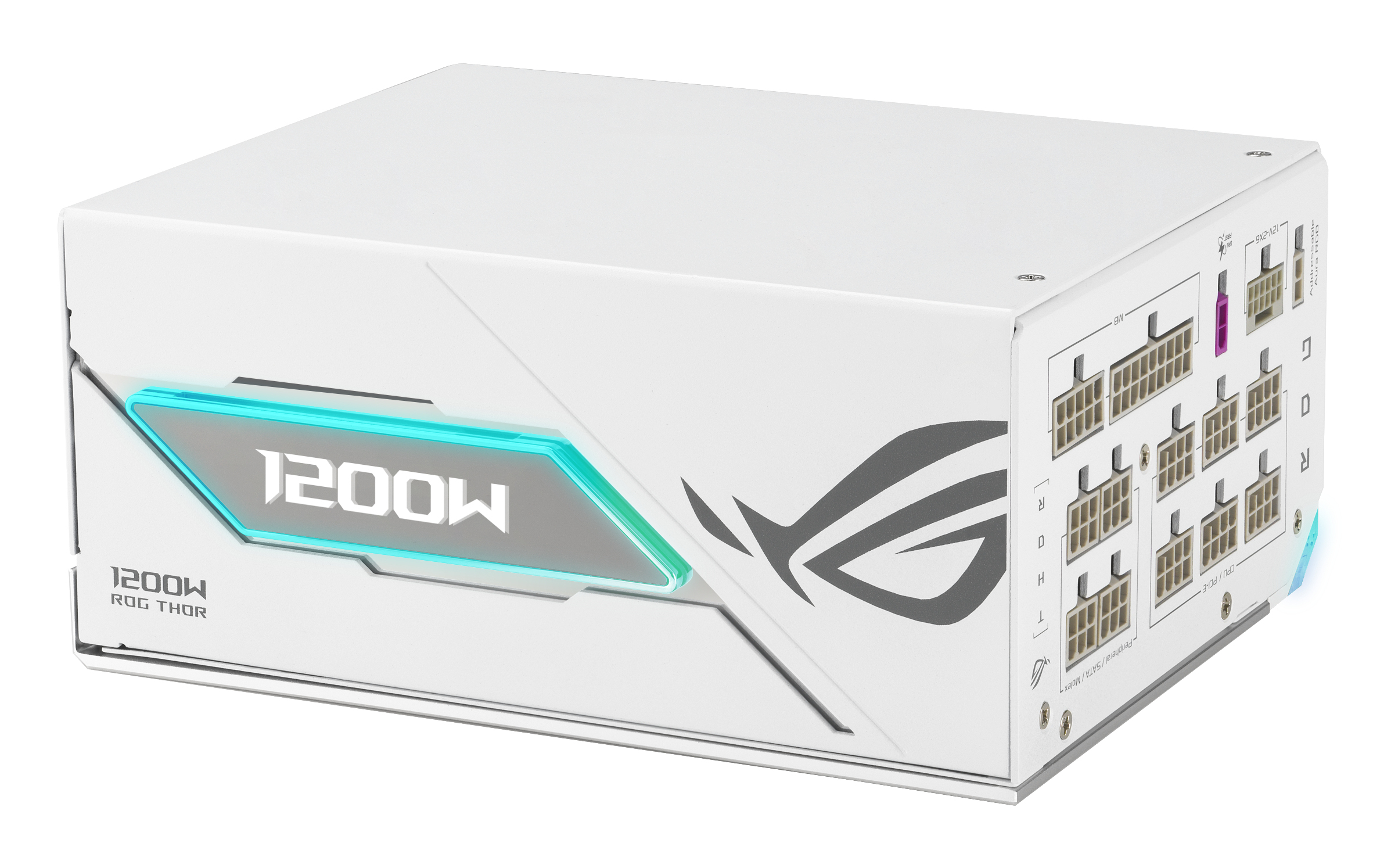 ASUS ROG -THOR-1200P3-WHITE-GAMING-E unidad de fuente de alimentaci�n 1200 W 24-pin ATX ATX Blanco