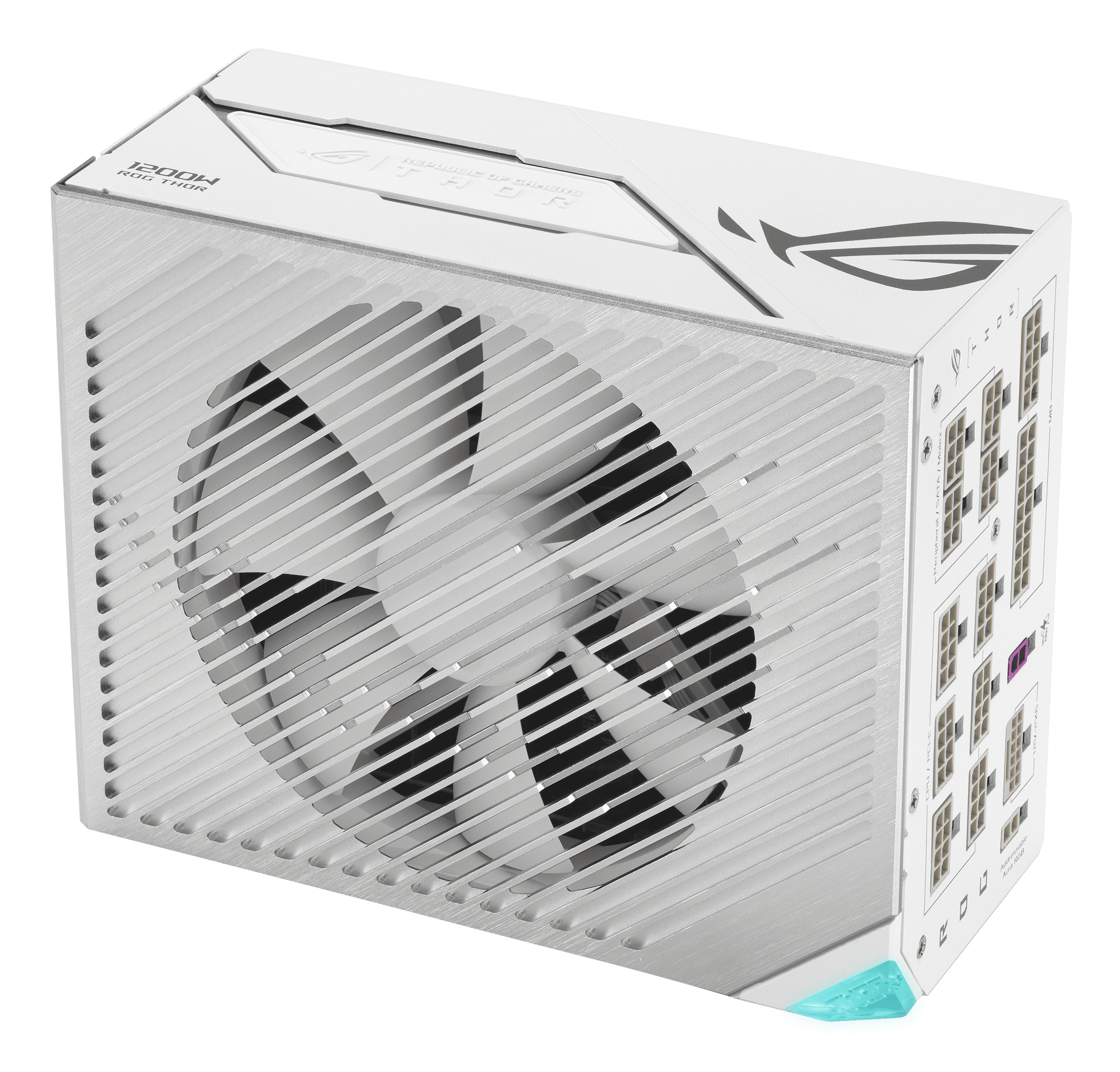 ASUS ROG -THOR-1200P3-WHITE-GAMING-E unidad de fuente de alimentaci�n 1200 W 24-pin ATX ATX Blanco