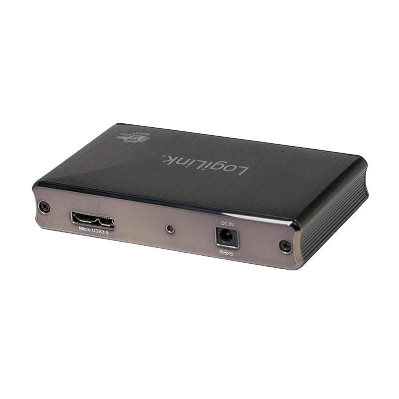 LogiLink UA0282 hub de interfaz USB 3.2 Gen 1 (3.1 Gen 1) Micro-B 5000 Mbit/s Negro