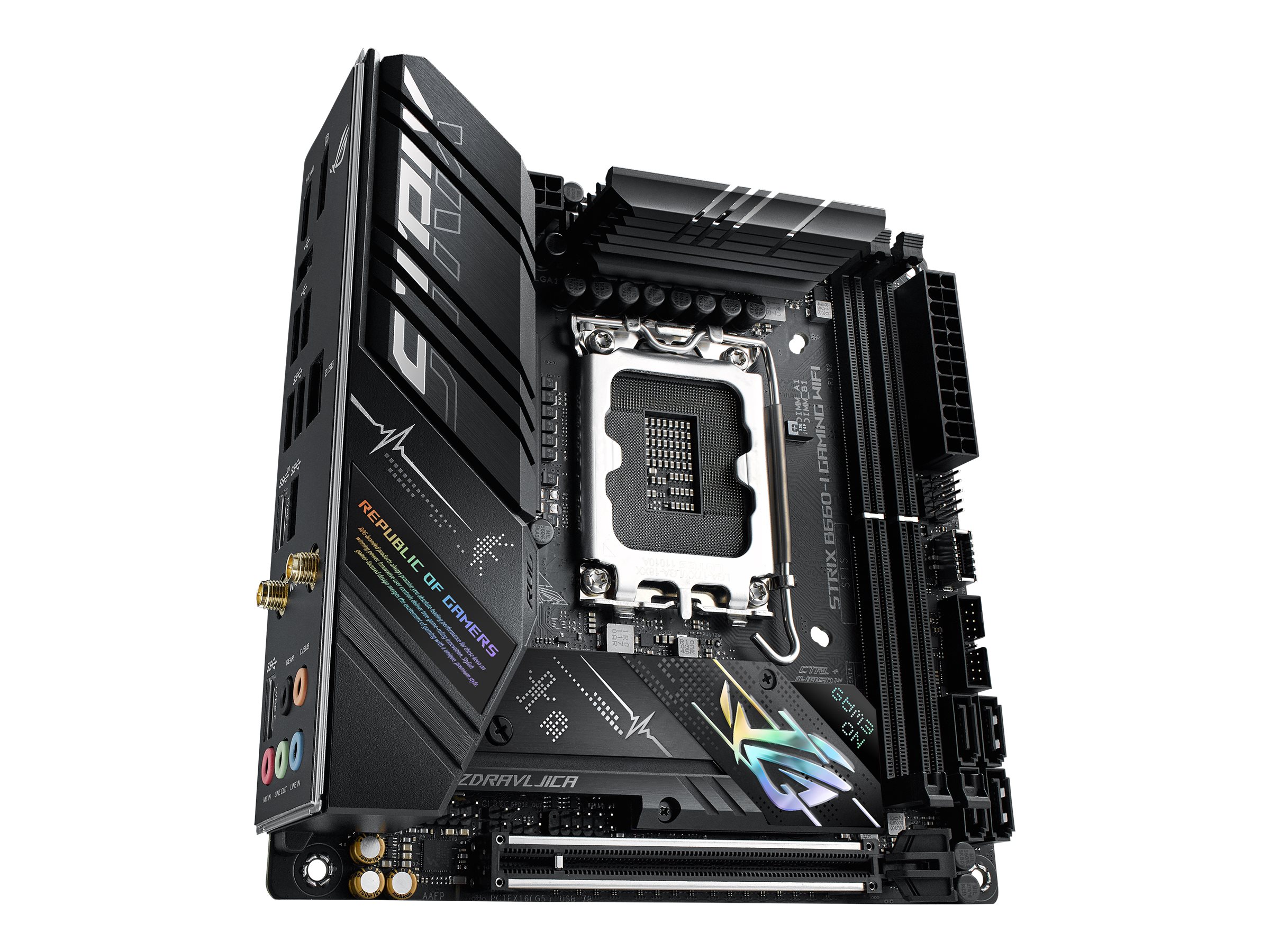 ASUS 90MB19C0-M0EAY0 | ASUS ROG STRIX B660-I GAMING WIFI Intel 