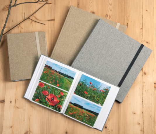 Hama Tessuto album fotografico e portalistino Beige 240 fogli 10 x 15