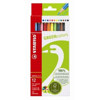 STABILO GREENcolors Farbstifte Multicolor 12 pieza(s)