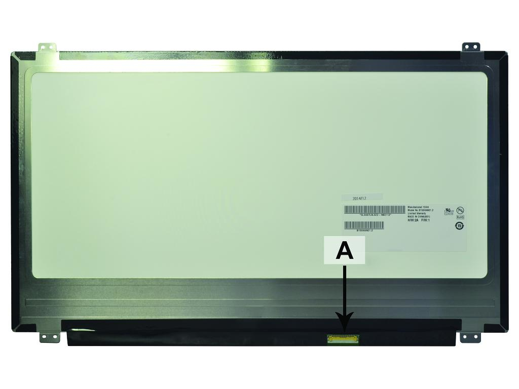 2-power 2P-5D10K93435 - 39,6 cm (15.6) - Full HD