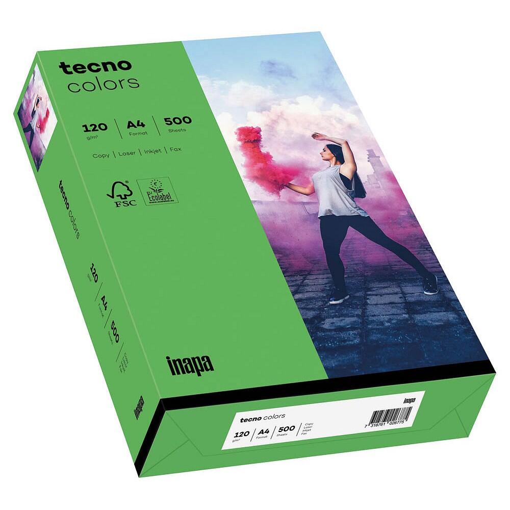Papyrus Tecno colors INTENSIVGRUEN PAPIER A4 2100011347 250Blatt 120gr - Normal/Kopierpapier - 120 g/m
